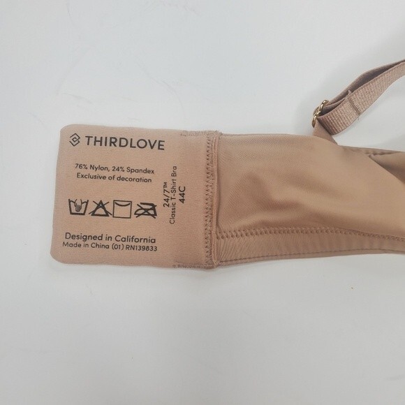 ThirdLove 24/7 classic t shirt bra 44C NWT - Picture 3 of 4